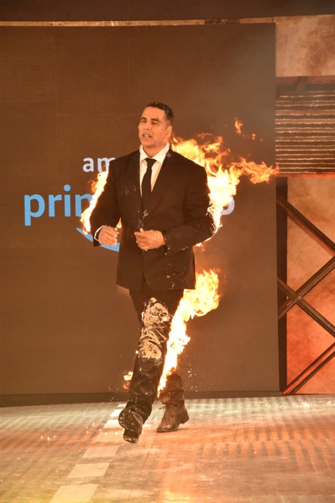 Akshay Kumar At The Launch Of His Amazon Prime New Web Series