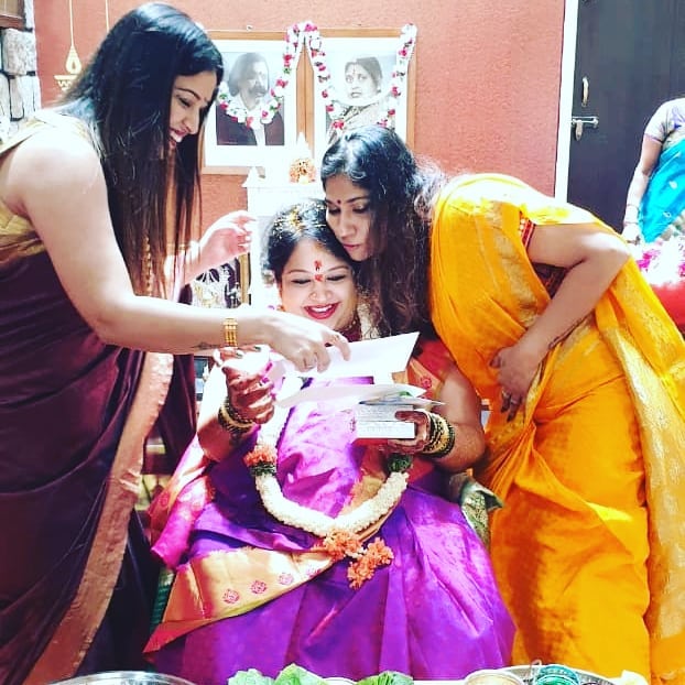 Kannada Actor Srujan Lokesh Wife Greeshma's Baby Shower Function