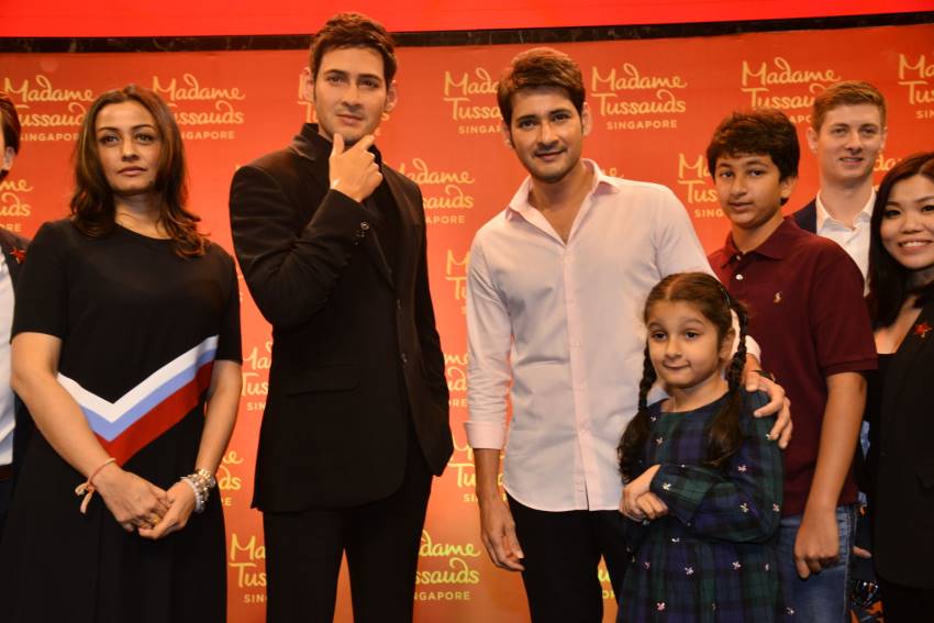 Mahesh Babu Madame Tussads Wax Statue Launch At AMB Theatre