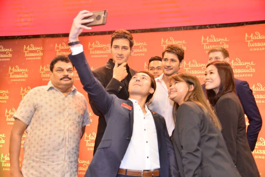 Mahesh Babu Madame Tussads Wax Statue Launch At AMB Theatre