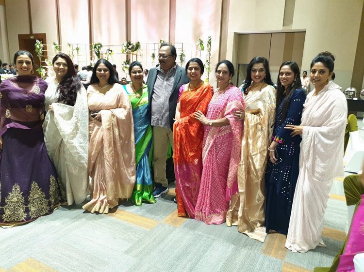 Venkatesh Daughter Ashritha Wedding Reception Photos