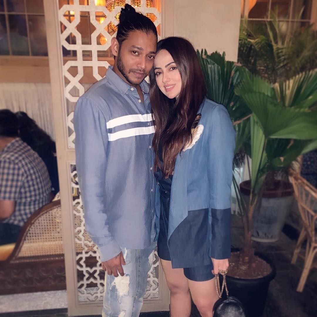 Sana Khan With Her Real-Life Boyfriend Melvin Louis