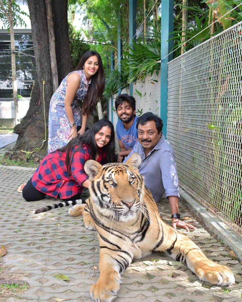 GV Bhavani Sister of GV Prakash Unseen Photos