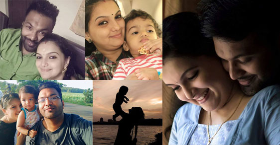 Saranya Mohan Family Photos 2019