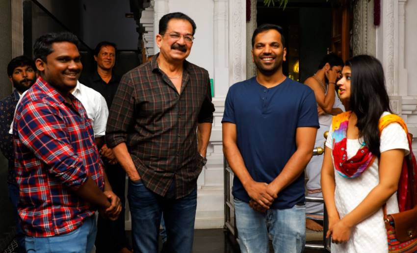 Actress Aishani Shetty And Gultoo Naveen New Movie Pooja