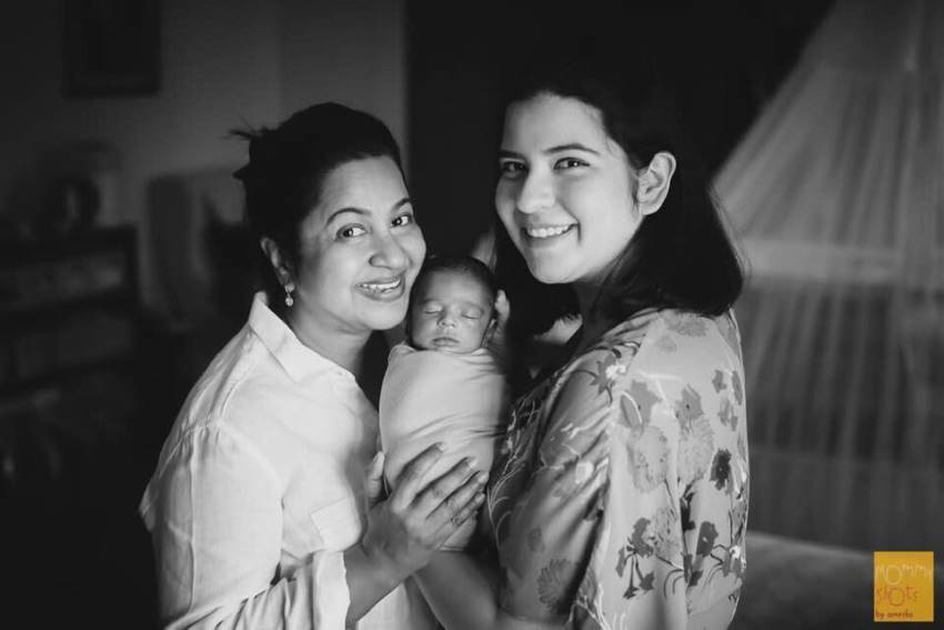 Radhika Sarathkumar's Daughter Rayane Mithun's Son Tarak Photos
