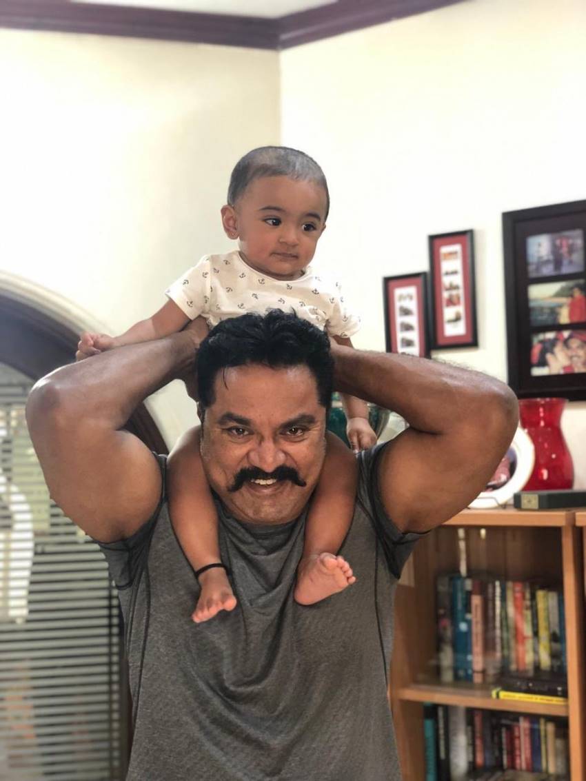 Radhika Sarathkumar's Daughter Rayane Mithun's Son Tarak Photos