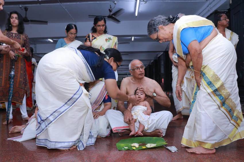 Actress swathy narayan’s baby vihaan’s chooroonu