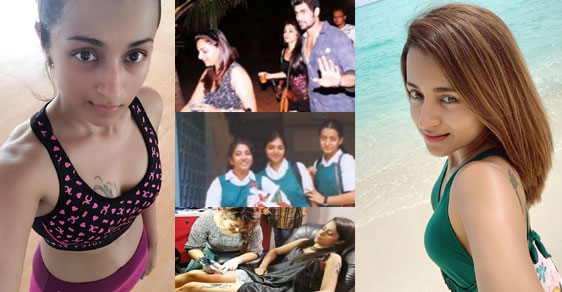 Actress Trisha Personal life Viral Photos