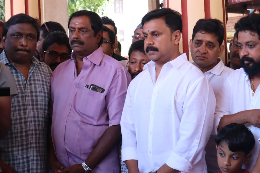 Dileep's brother Anoop's movie pooja stills