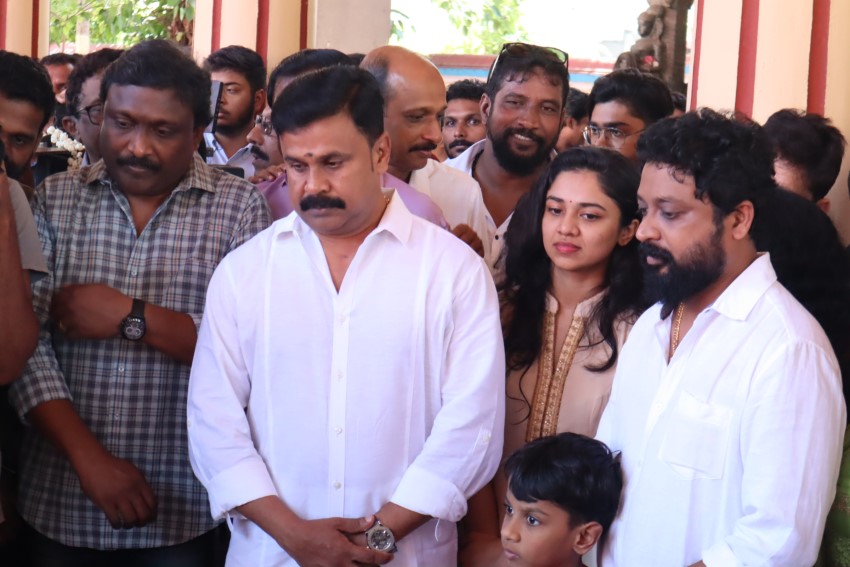 Dileep's brother Anoop's movie pooja stills