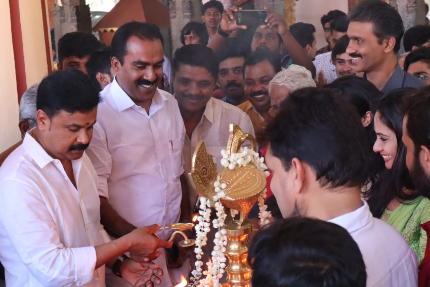 Dileep's brother Anoop's movie pooja stills