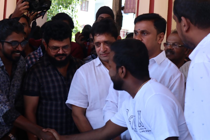 Dileep's brother Anoop's movie pooja stills