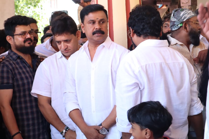 Dileep's brother Anoop's movie pooja stills