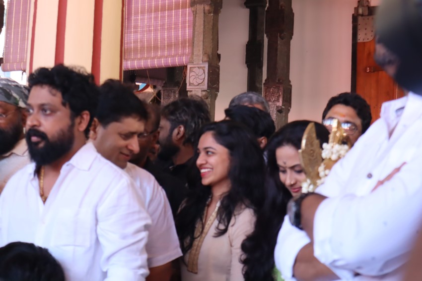 Dileep's brother Anoop's movie pooja stills