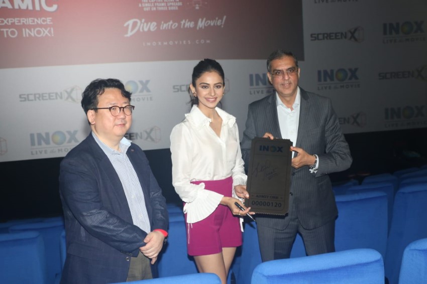 Rakul Preet Singh at Inox Screenx Launch ,in Mumbai