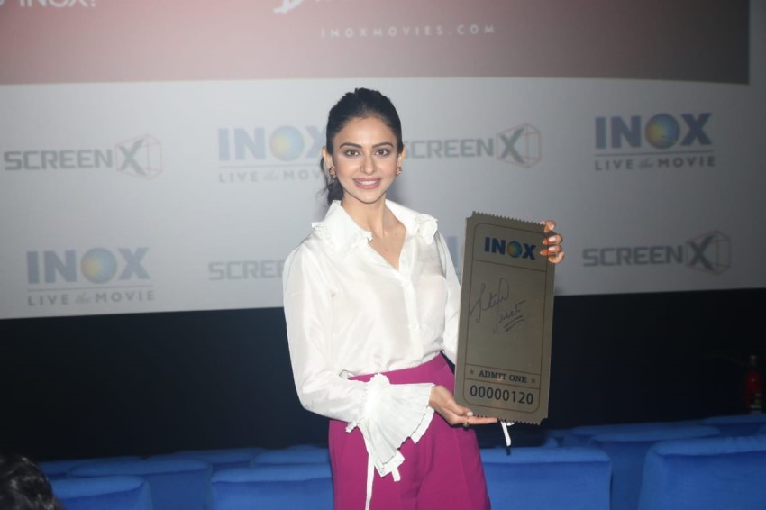 Rakul Preet Singh at Inox Screenx Launch ,in Mumbai