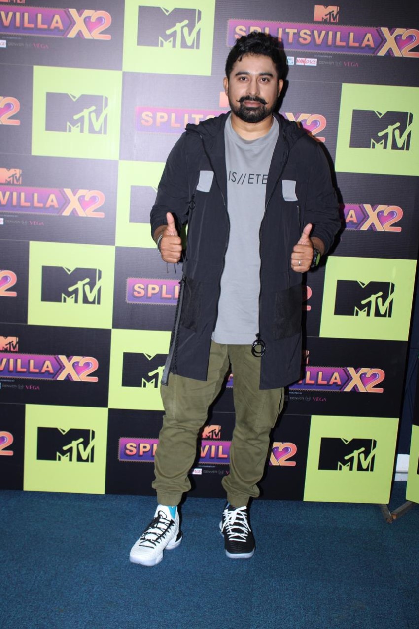 Sunny Leone and Rannvijay Singh at the launch of Splitsvilla X2