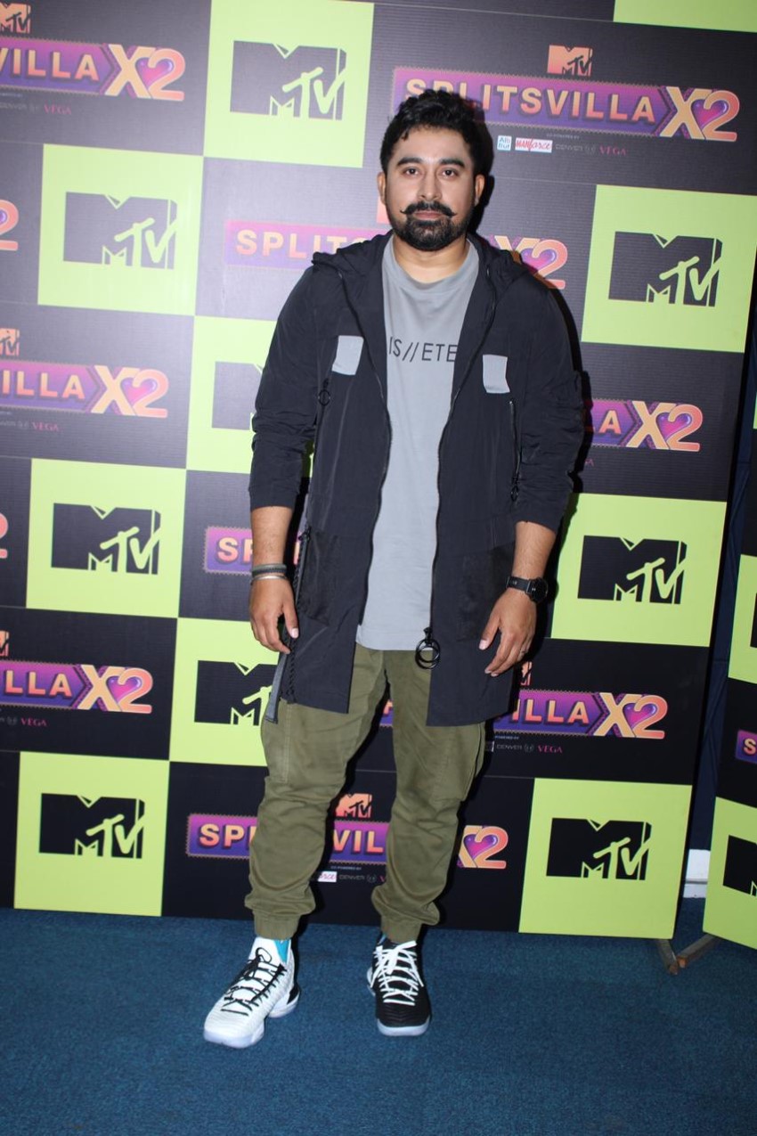 Sunny Leone and Rannvijay Singh at the launch of Splitsvilla X2