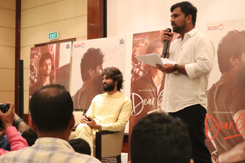 vijay devarakonda and rashmika mandanna in Kochi- Dear Comrade movie Promotion