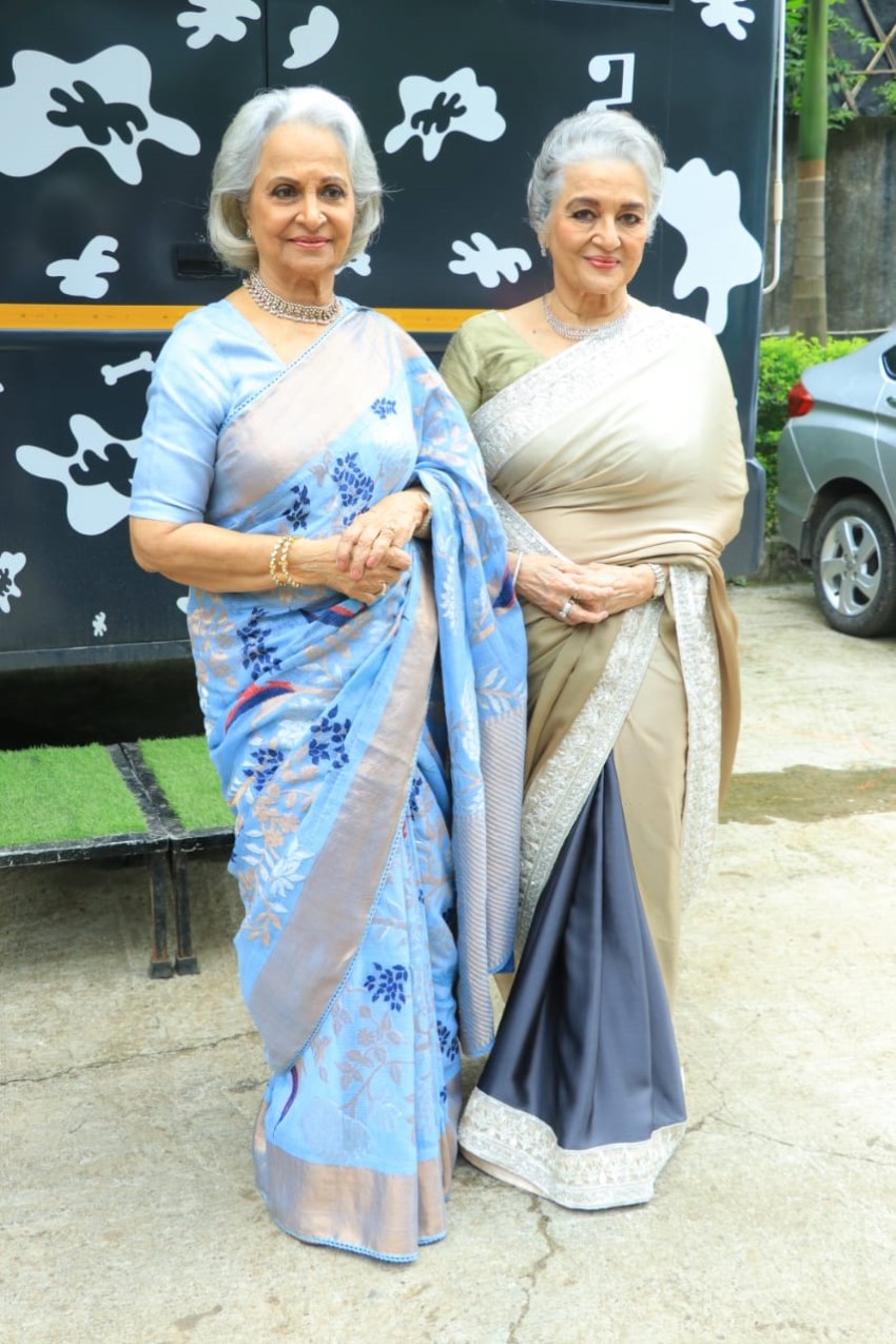 Kareena Kapoor Khan, Waheeda Rehman, Asha Parekh and others on sets of Dance India Dance