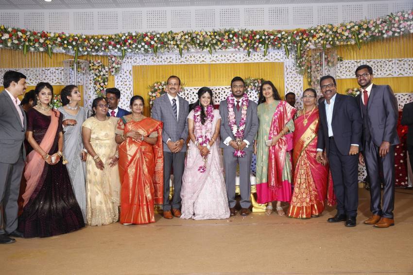 Actor Charlie Son Adhithiya Charlie & Amritha Wedding Reception Photos
