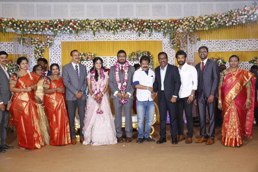 Actor Charlie Son Adhithiya Charlie & Amritha Wedding Reception Photos