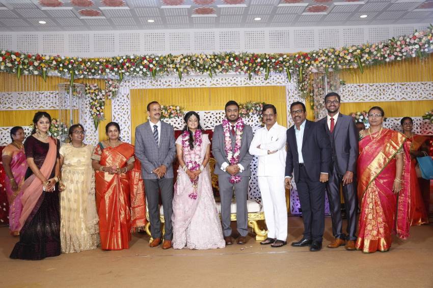 Actor Charlie Son Adhithiya Charlie & Amritha Wedding Reception Photos