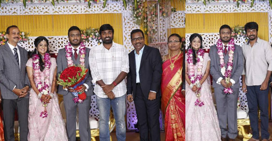 Actor Charlie Son Adhithiya Charlie & Amritha Wedding Reception Photos