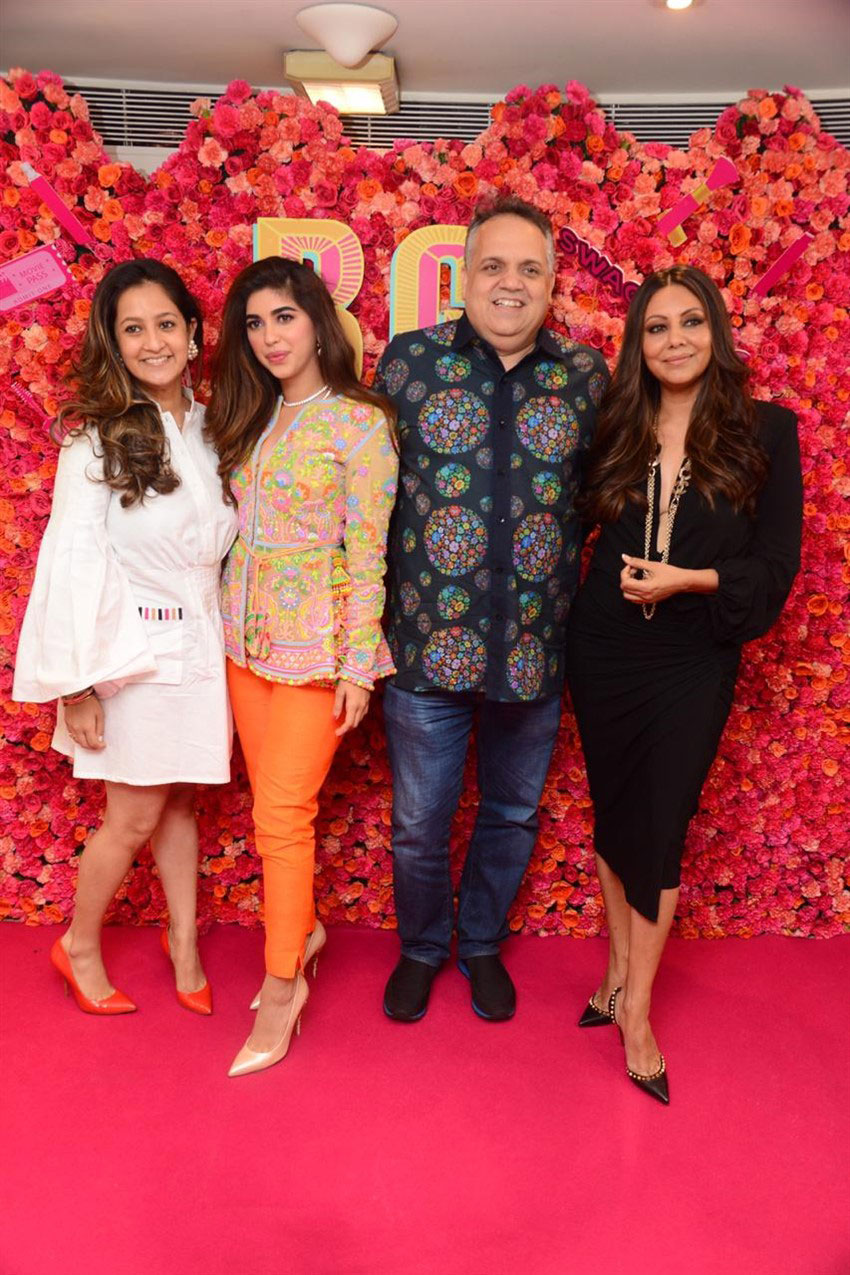 Gauri Khan and Iman Allana At 1 Year Anniversary Celebration Of Brand Bollyglow