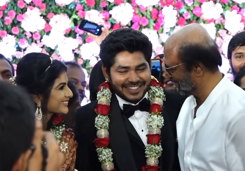 Indian comedian Mayilsamy Son Wedding Reception Photos
