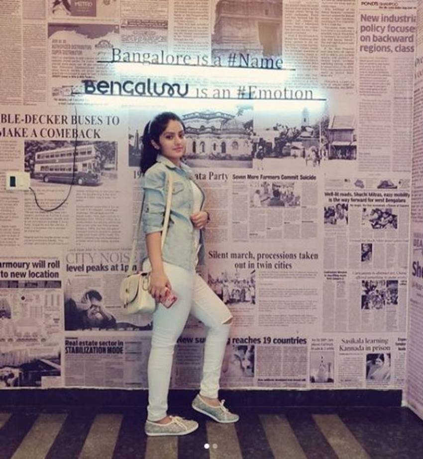 Jothe Jotheyali Kannada Serial Fame Megha Shetty Unseen Photos