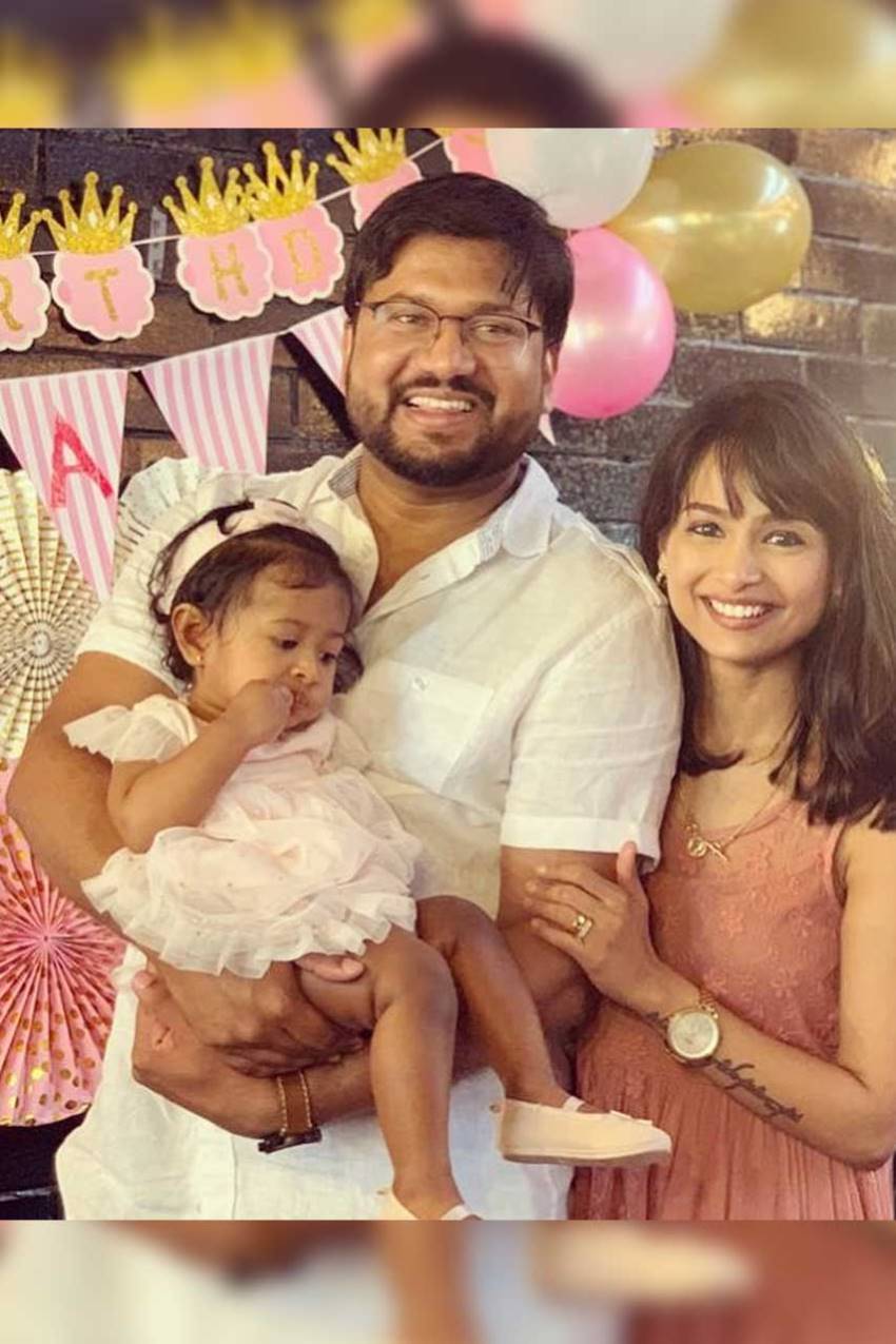 Poornitha(Kalyani) Family Photos