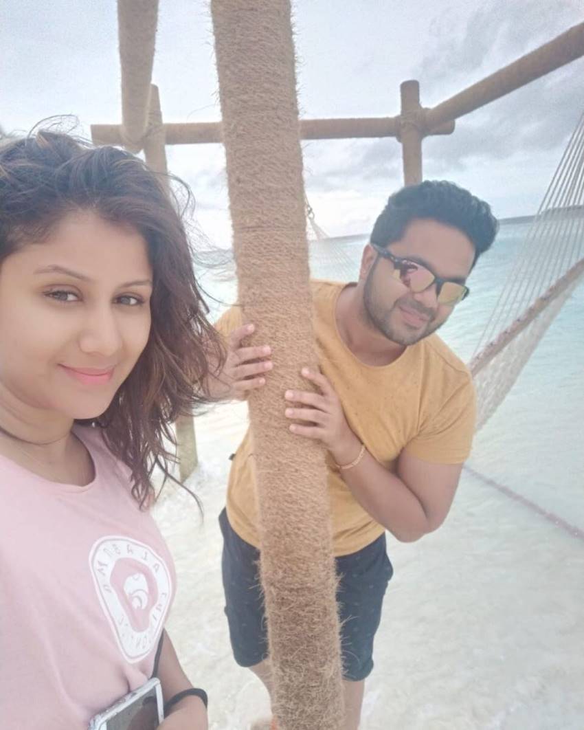 Secretly Married Television Actor Sanjeev & Alya Manasa Honeymoon Photos