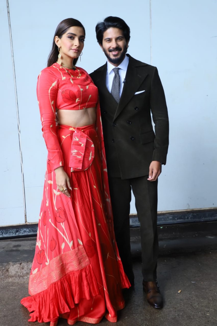 Sonam Kapoor and Dulquer Salmaan Promote 'The Zoya Factor' on the sets of Dance India Dance