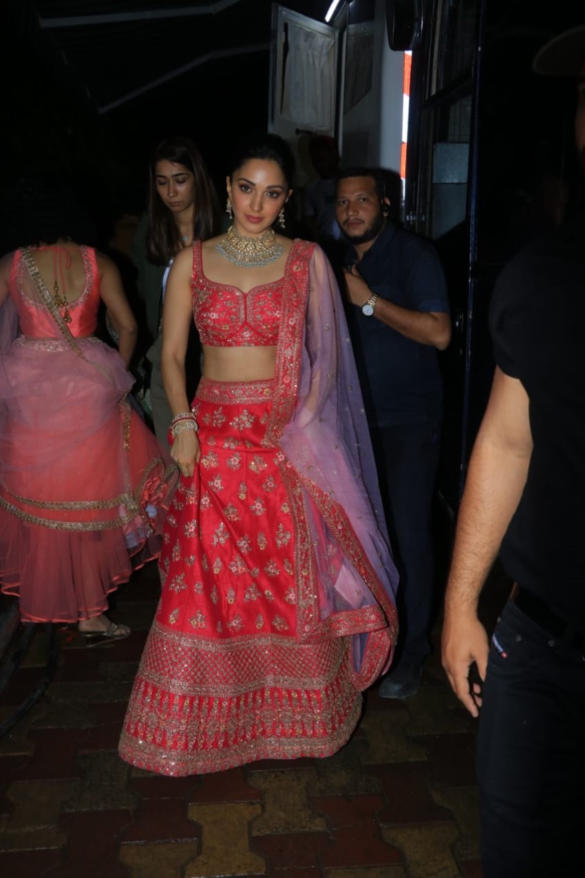 Vijay Devarakonda & Kiara Advani At Filmalaya Studio