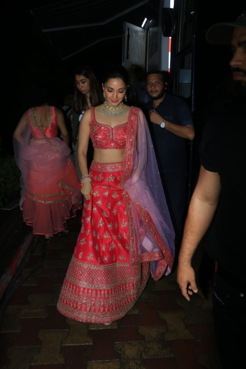 Vijay Devarakonda & Kiara Advani At Filmalaya Studio