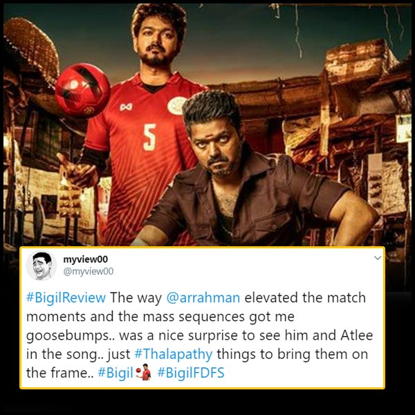 Bigil Movie Social Media Audience Reaction
