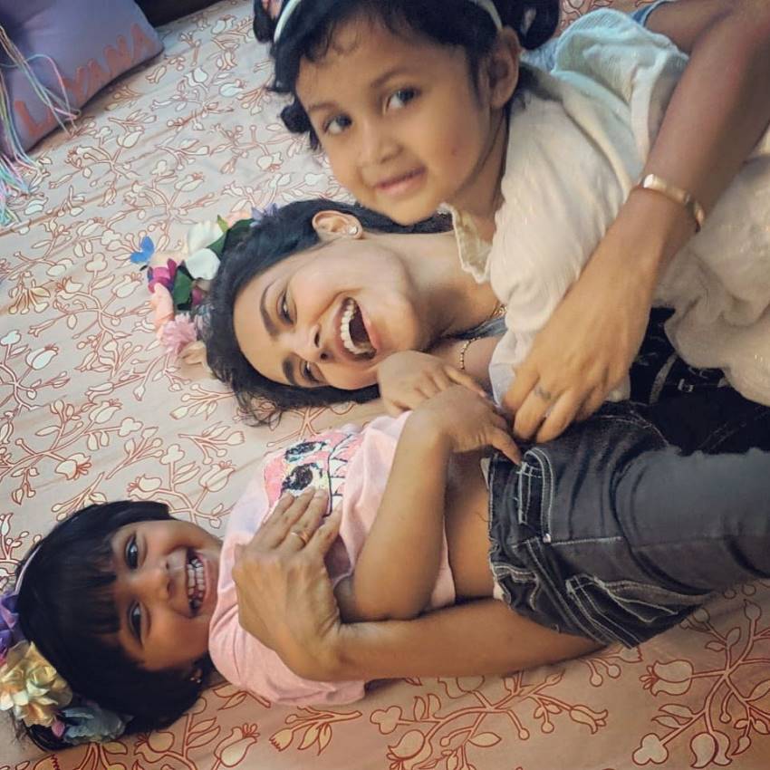 Priya Anand Family unseen rare Photos