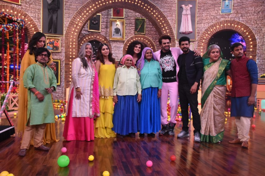 Taapsee Pannu, Bhumi Pednekar & others Promote 'Saand Ki Aankh' on the sets of Movie Masti With Maniesh Paul