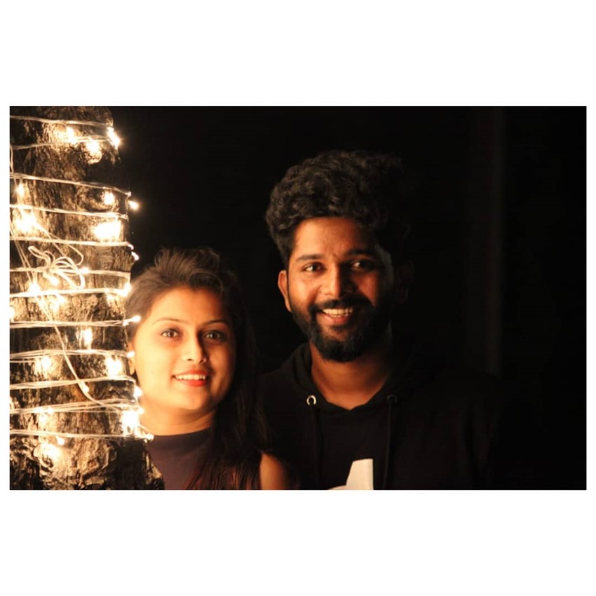 Action Prince Dhruva Sarja At Tik Tok Fame Allu Raghu And Sushmitha Sheshagiri Marriage