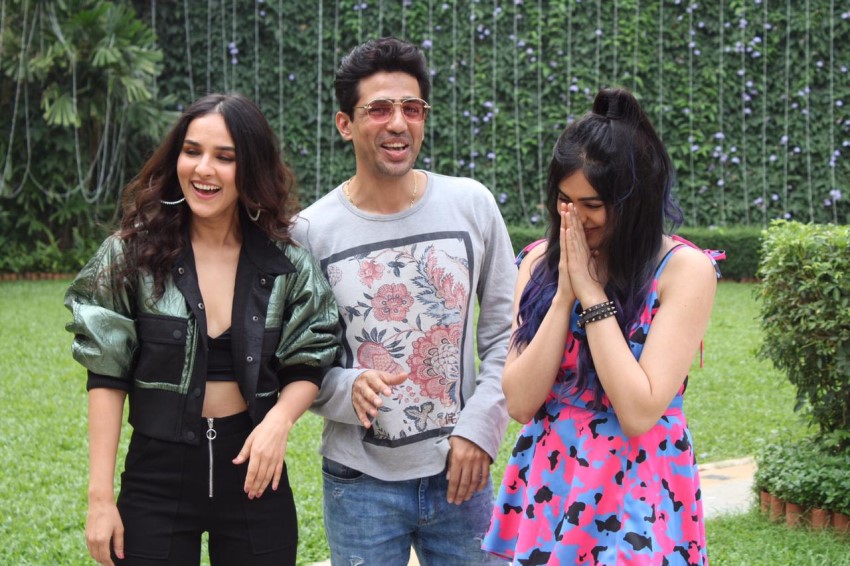 Adah Sharma, Gulshan Devaiah & Angira Dhar snapped promoting the film 'Commando 3'