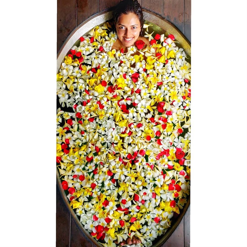 Amala Paul Goes Topless At Bali, Indonesia