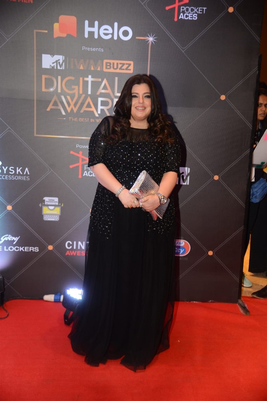Celebs At MTV IWMBuzz Digital Awards 2019