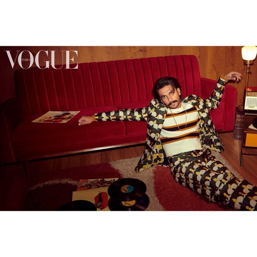 Ranveer Singh latest photoshoot for Vogue India