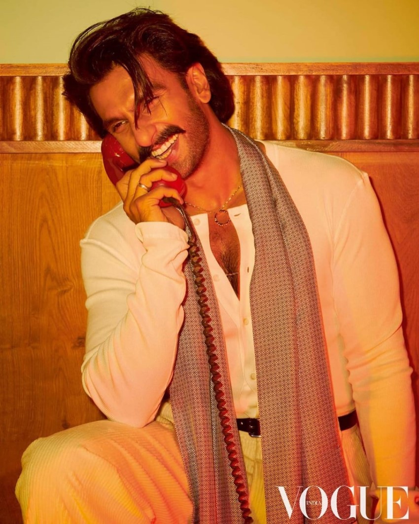 Ranveer Singh latest photoshoot for Vogue India