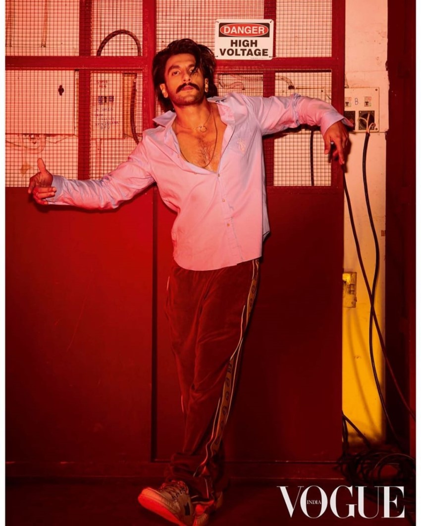 Ranveer Singh latest photoshoot for Vogue India