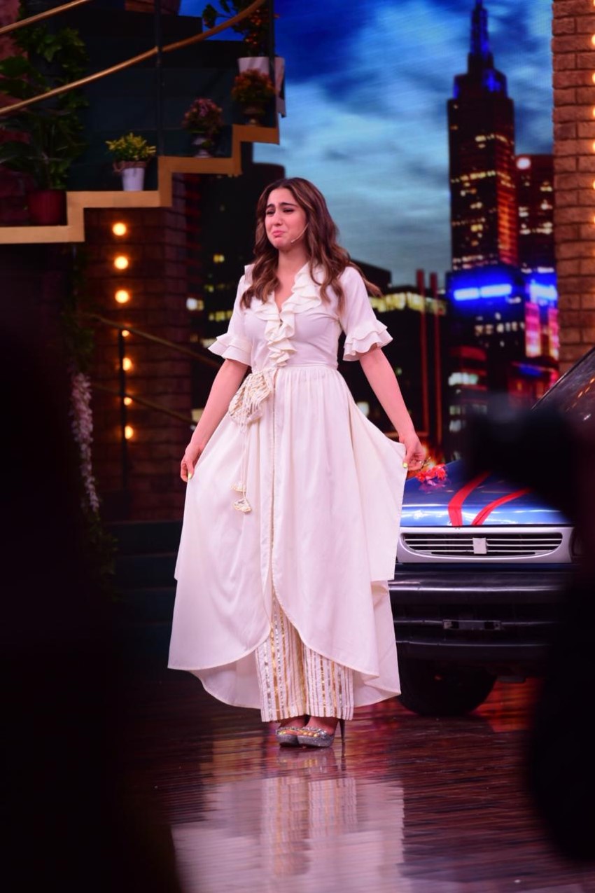 Sara Ali Khan, Rohit Shetty & Others on the sets of Movie Masti With Maniesh Paul