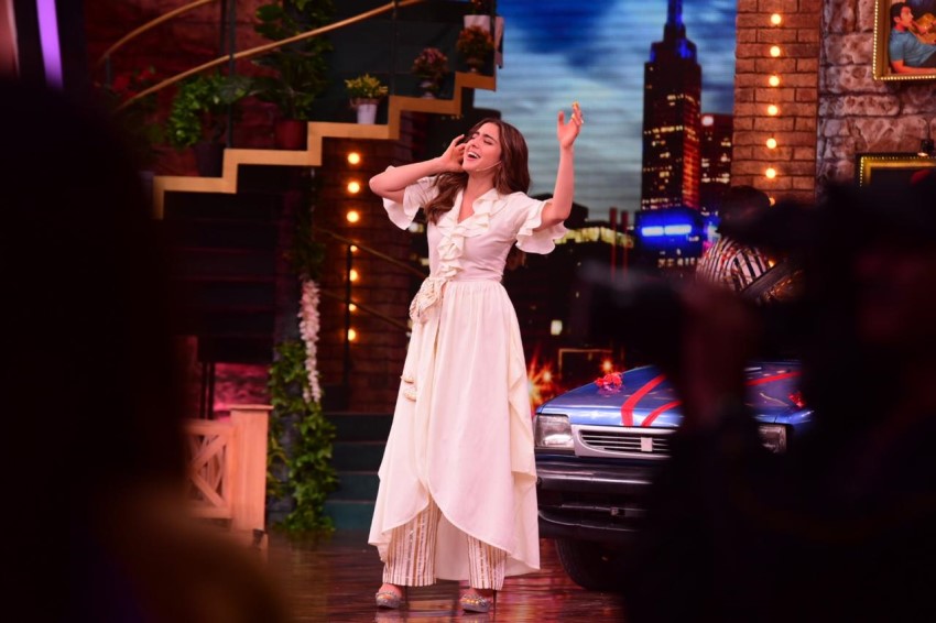 Sara Ali Khan, Rohit Shetty & Others on the sets of Movie Masti With Maniesh Paul