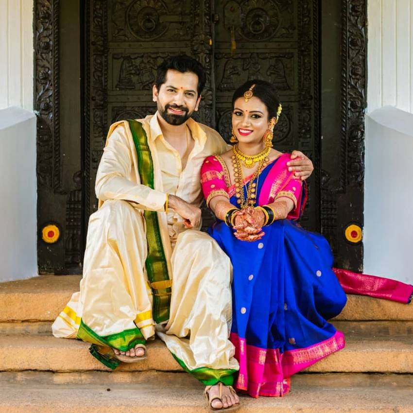 Subbalakshmi Samsara Fame Bhavani Singh And Pankaja Marriage Photos